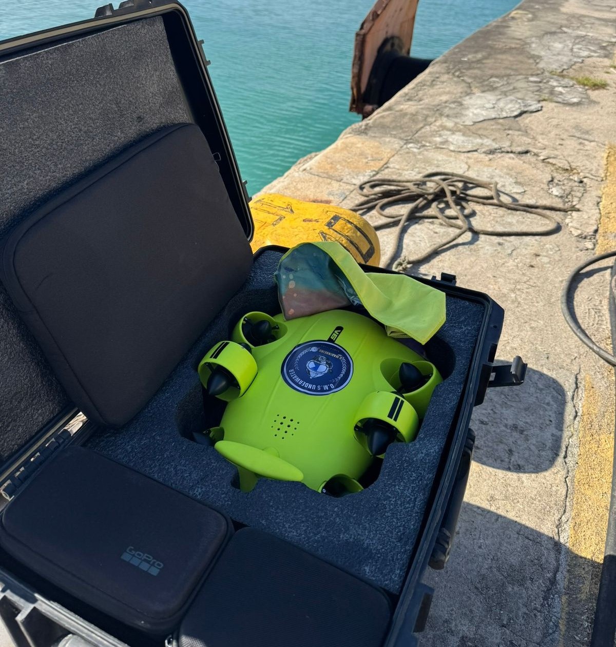 ROV Principal em Operação